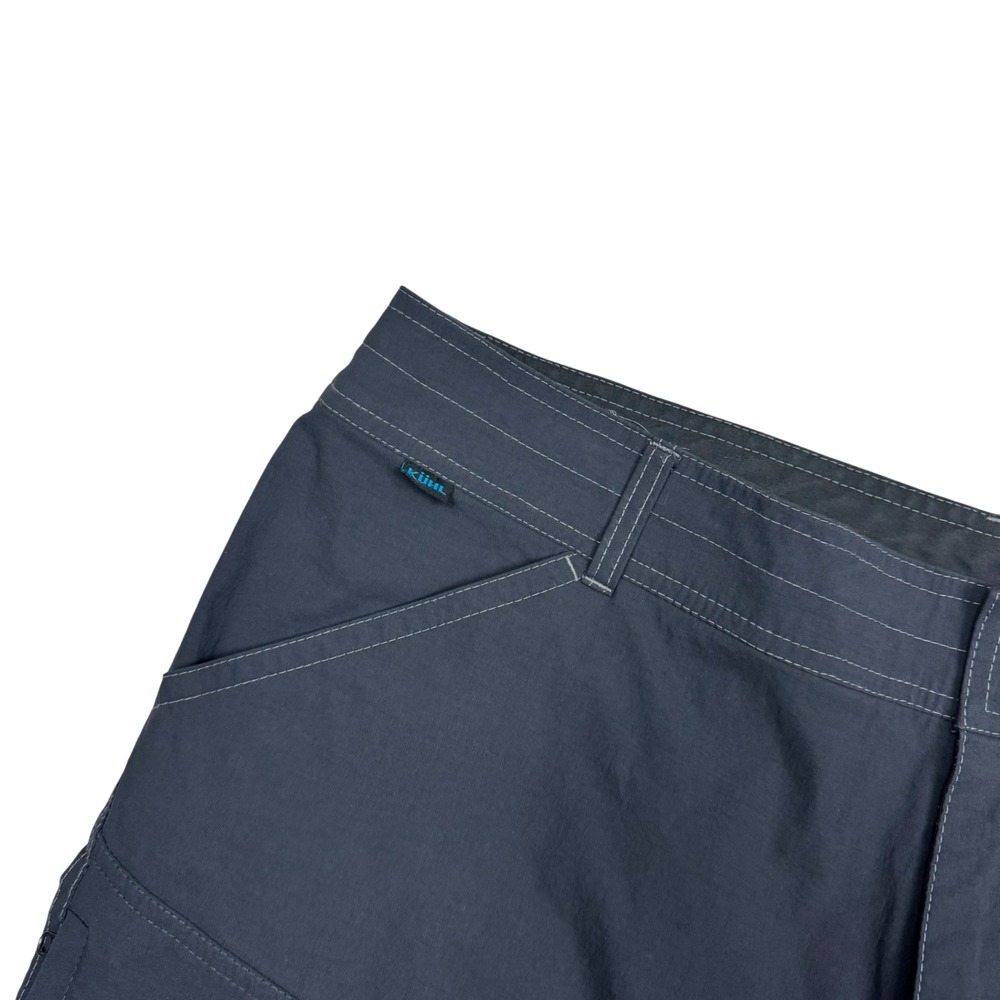 Kuhl Men's Renegade Rock Pants Gray Size 40x30 Cargo Hiking Straight Leg Stretch - Picture 3 of 14